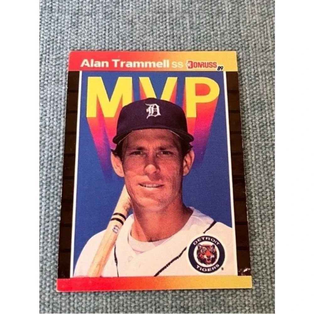 1989 Donruss Detroit Tigers MVP Baseball Card Trading Card